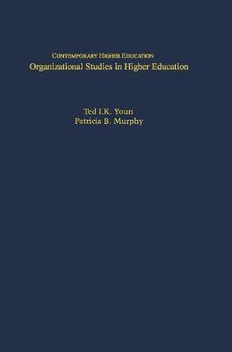 Cover image for Organizational Studies in Higher Education