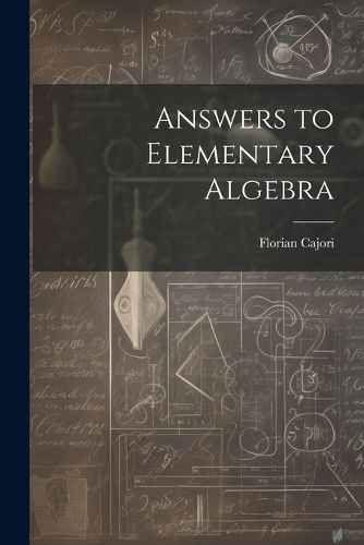 Cover image for Answers to Elementary Algebra