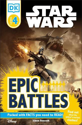 Cover image for DK Readers L4: Star Wars: Epic Battles: Find Out About the Galaxy's Scariest Clashes!