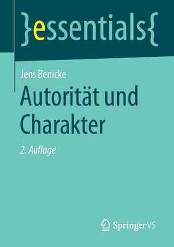 Cover image for Autoritat und Charakter