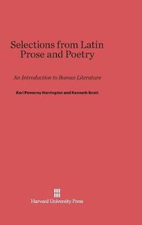 Cover image for Selections from Latin Prose and Poetry