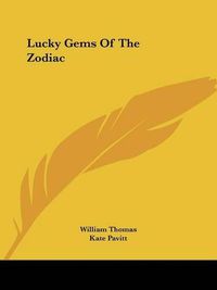 Cover image for Lucky Gems of the Zodiac