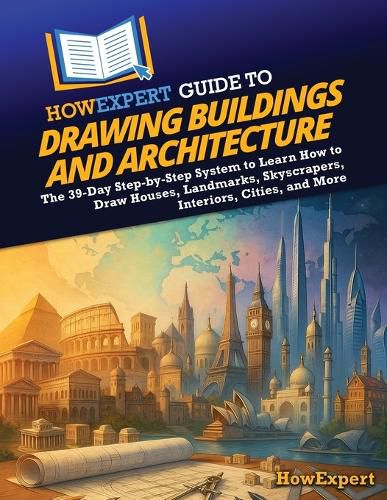 Cover image for HowExpert Guide to Drawing Buildings and Architecture