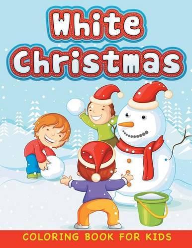 Cover image for White Christmas (Christmas coloring book for children 1)