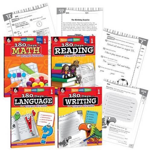 180 Days of Practice Grade 1 Bundle (Grade 1)