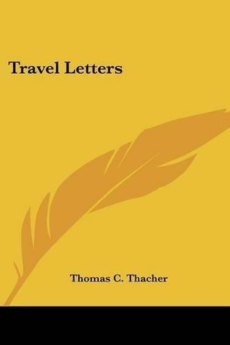 Travel Letters