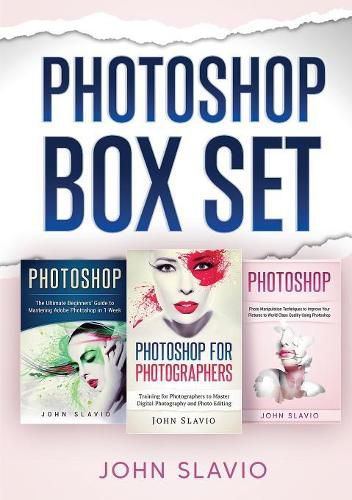 Cover image for Photoshop Box Set: 3 Books in 1