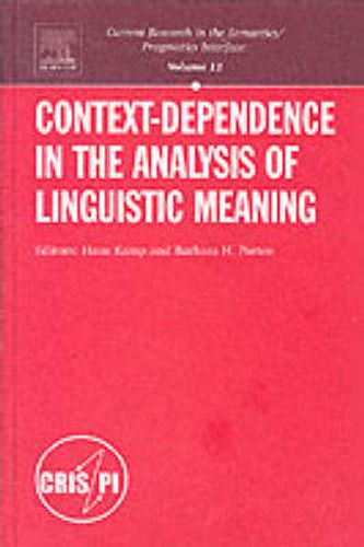 Context-Dependence in the Analysis of Linguistic Meaning