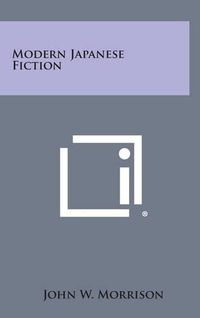 Cover image for Modern Japanese Fiction