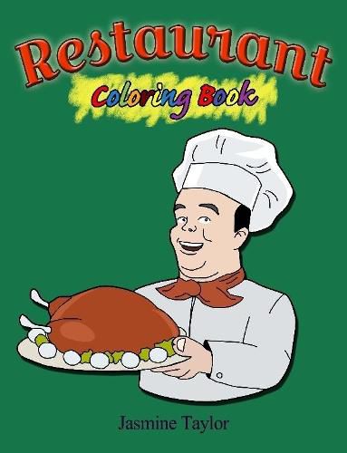 Cover image for Restaurant Coloring Book