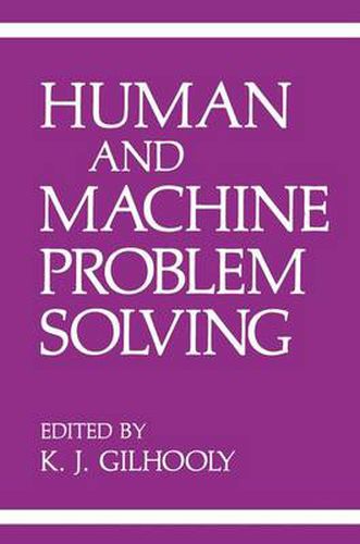 Cover image for Human and Machine Problem Solving