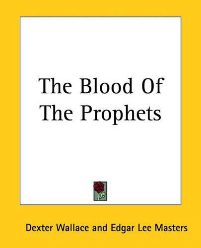 Cover image for The Blood Of The Prophets