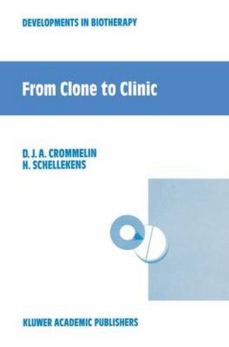 Cover image for From Clone to Clinic