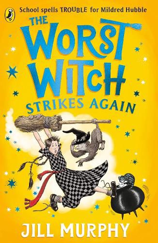 Cover image for The Worst Witch Strikes Again