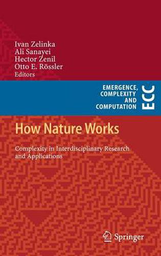 Cover image for How Nature Works: Complexity in Interdisciplinary Research and Applications