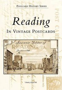 Cover image for Reading in Vintage Postcards