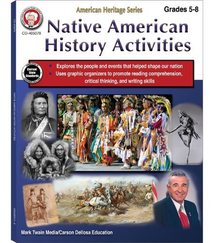 Cover image for Native American History Activities Workbook, Grades 5 - 8