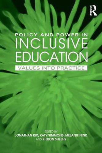 Cover image for Policy and Power in Inclusive Education: Values into practice