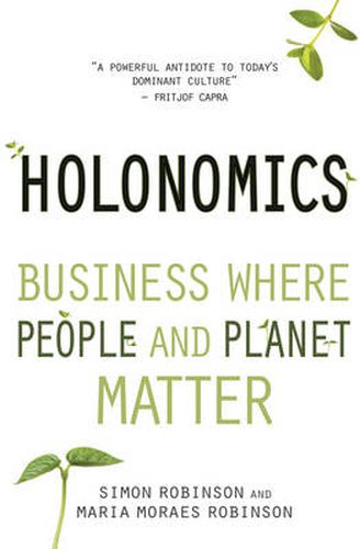 Cover image for Holonomics: Business Where People and Planet Matter