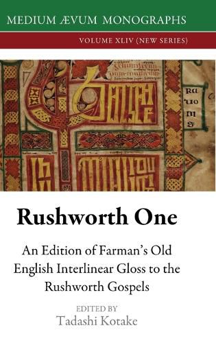 Cover image for Rushworth One