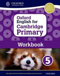 Cover image for Oxford English for Cambridge Primary Workbook 5