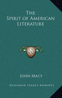 Cover image for The Spirit of American Literature