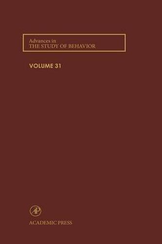 Cover image for Advances in the Study of Behavior