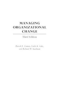 Cover image for Managing Organizational Change, 3rd Edition