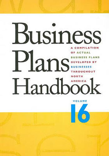 Business Plans Handbook