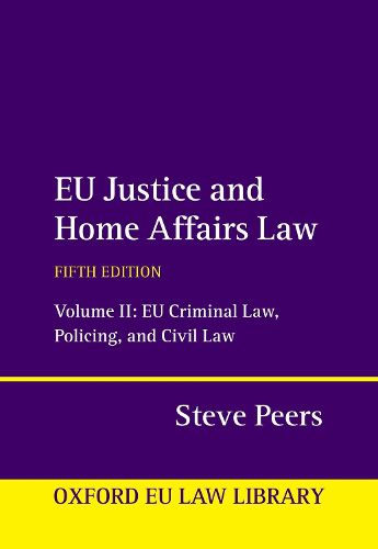 Cover image for EU Justice and Home Affairs Law