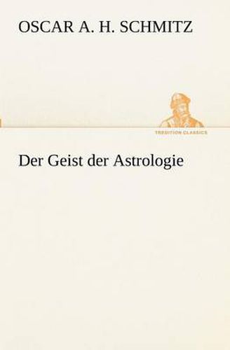 Cover image for Der Geist der Astrologie