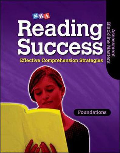 Cover image for Reading Success Foundations, Additional Blackline Masters