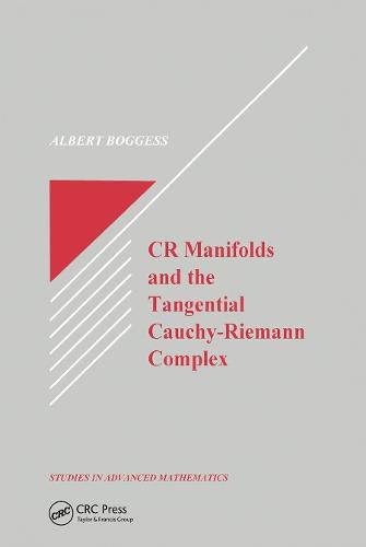 Cover image for CR Manifolds and the Tangential Cauchy Riemann Complex