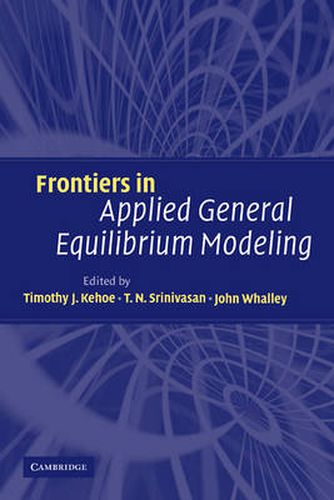 Frontiers in Applied General Equilibrium Modeling: In Honor of Herbert Scarf