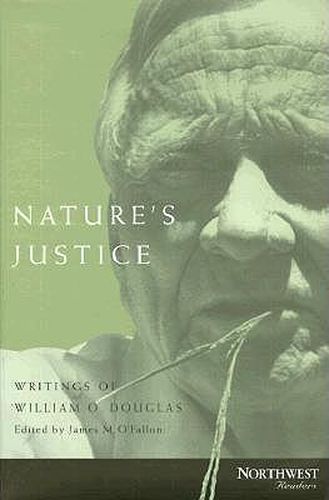 Cover image for Nature's Justice: Writings of William O. Douglas