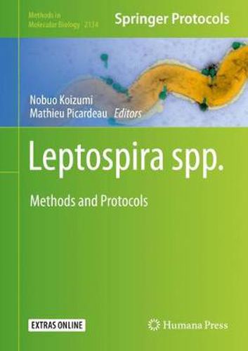 Cover image for Leptospira spp.: Methods and Protocols