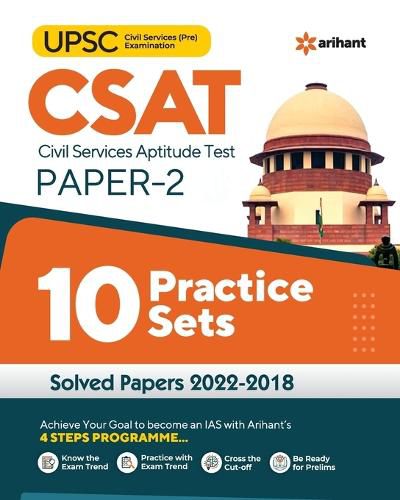 Cover image for 10 Practice Sets Upsc Csat Civil Services Aptitude Test Paper 2 2023