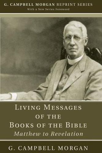 Cover image for Living Messages of the Books of the Bible: Matthew to Revelation