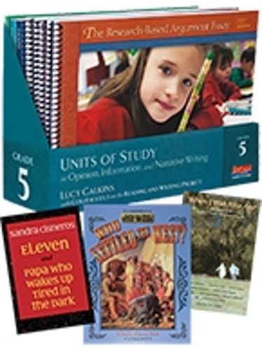 Cover image for Units of Study for Writing, Grade 5 with Trade Book Pack