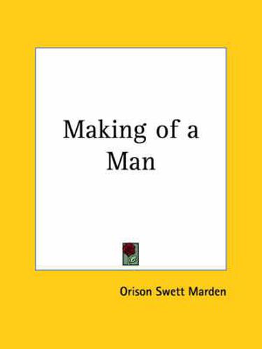 Cover image for Making of a Man (1905)