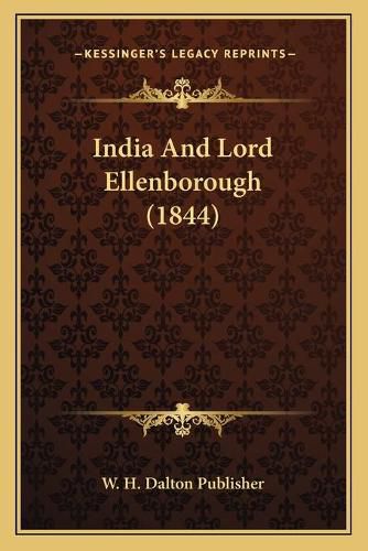 India and Lord Ellenborough (1844)