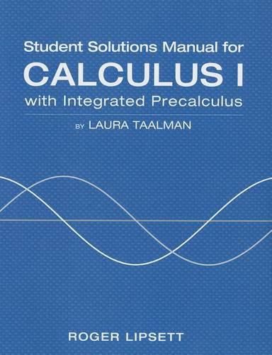 Cover image for Student Solutions Manual for Integrated Calculus