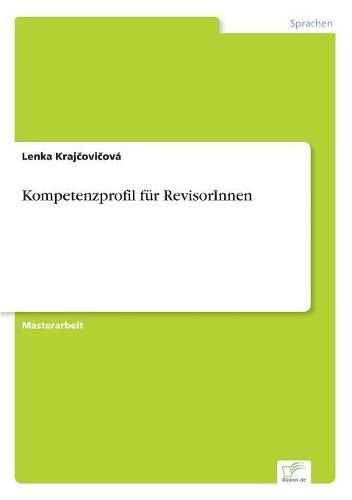 Cover image for Kompetenzprofil fur RevisorInnen