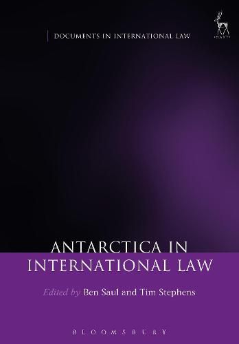 Cover image for Antarctica in International Law