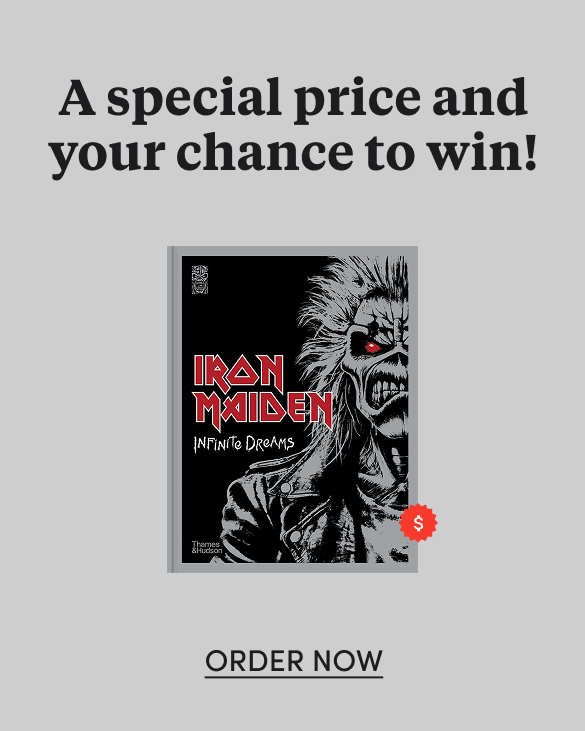 Order Iron Maiden's book now, for your chance to win an epic prize pack