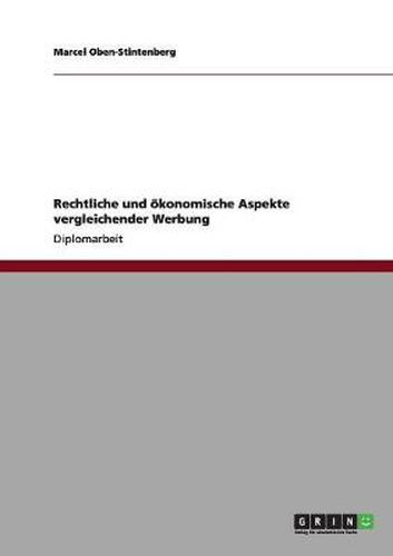 Cover image for Rechtliche und oekonomische Aspekte vergleichender Werbung