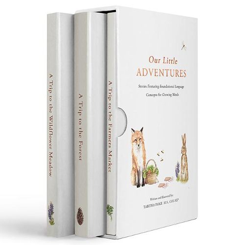 Cover image for Our Little Adventure Series: A Modern Heirloom Books Set Featuring First Words and Language Development