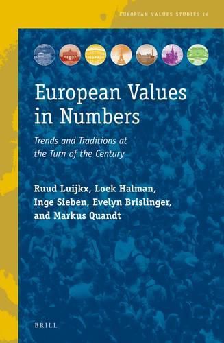 Cover image for European Values in Numbers: Trends and Traditions at the Turn of the Century