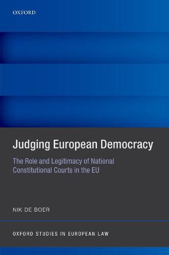 Cover image for Judging European Democracy