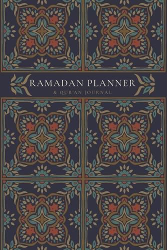 Cover image for Ramadan Planner with Integrated Qur'an Journal: Navy